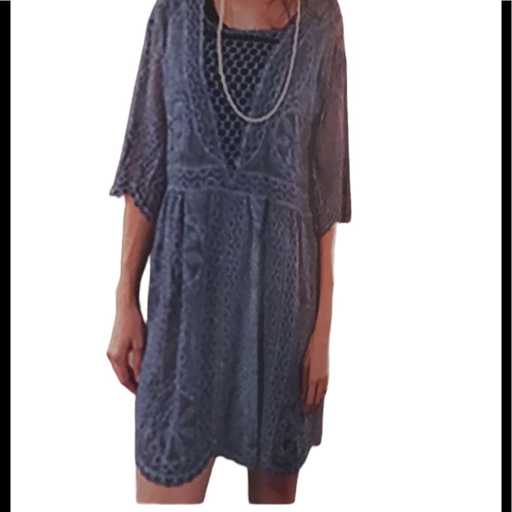 S/M.  SacredThreads Tunic/Dress.   LG/GY01.   220023